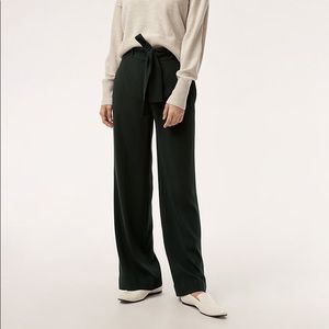 Aritzia Babaton Quillian Pant - Emerald / 8